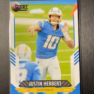 2021 Panini Score Justin Herbert #233 Trading Card
